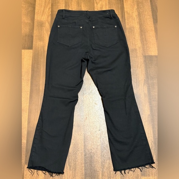 J. Jill Black Flare Wide Leg Jeans - Picture 4 of 6